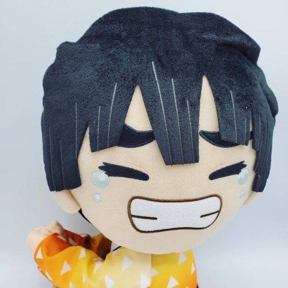 Demon Slayer Clinging Zenitsu Agatsuma Jumbo Plush - Picture 4 of 6